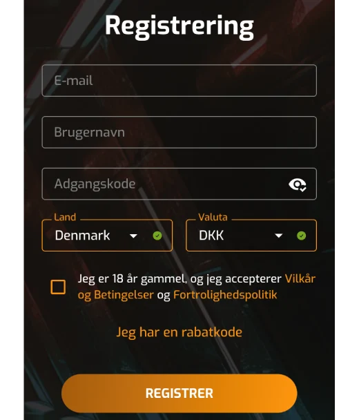 Registrering  